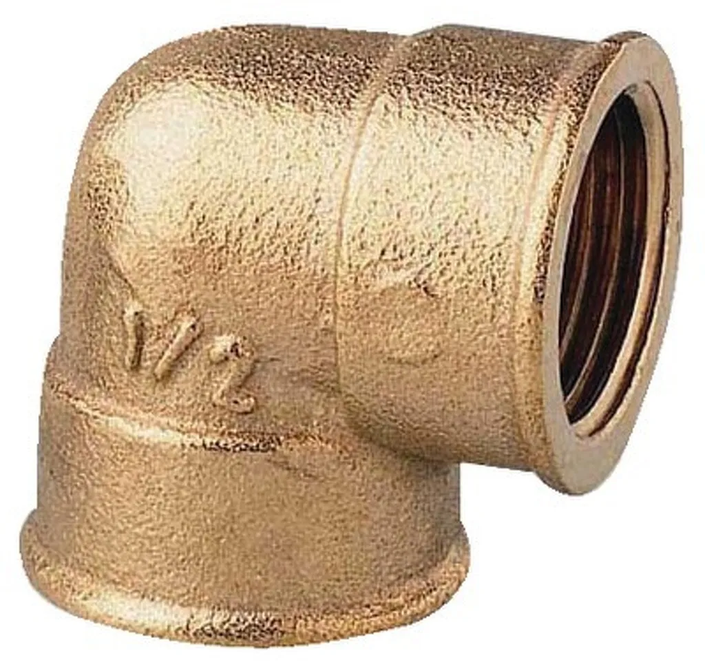 coude laiton femelle femelle (1/4)